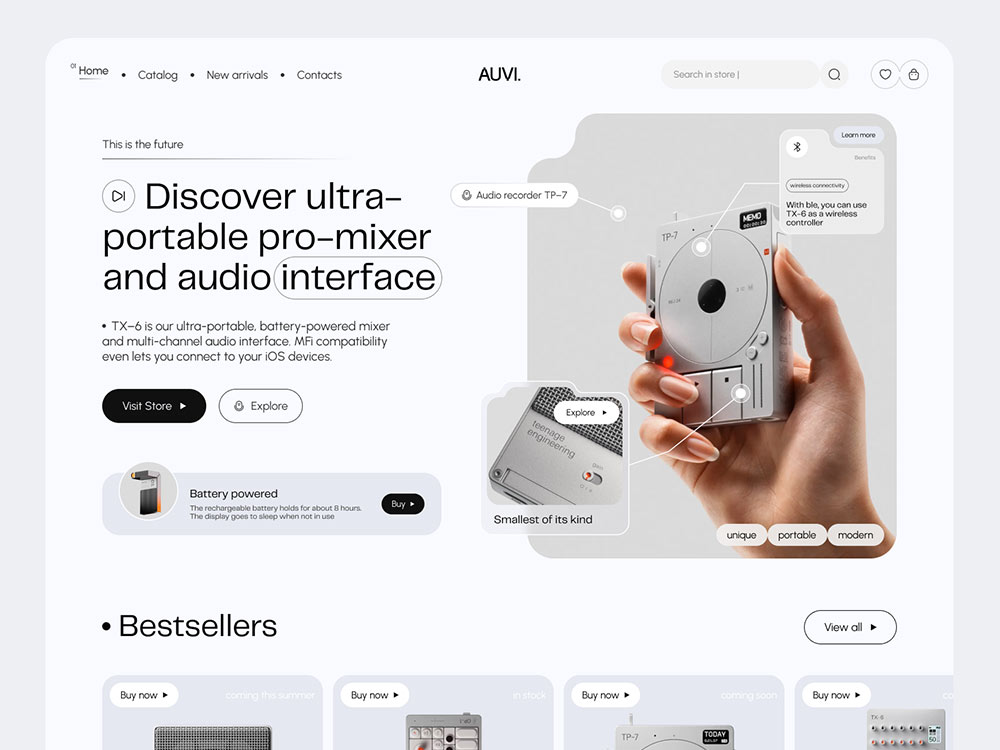 Project Fully Dynamic Demo Store Website