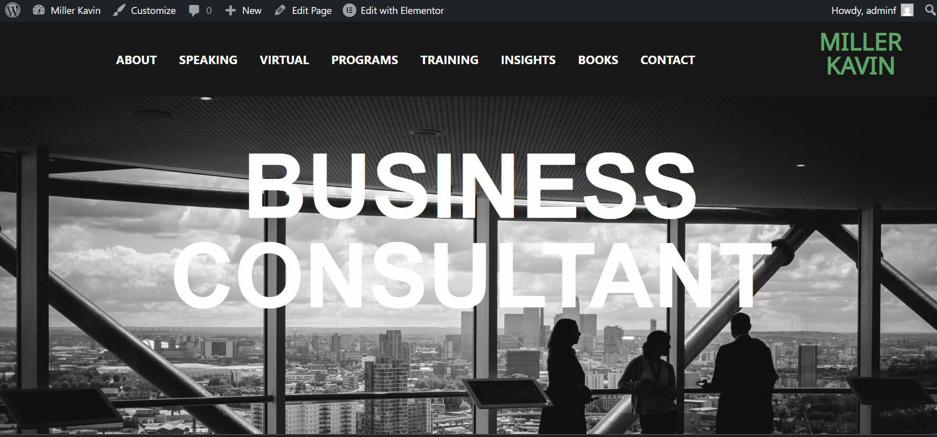 Project Landing Page