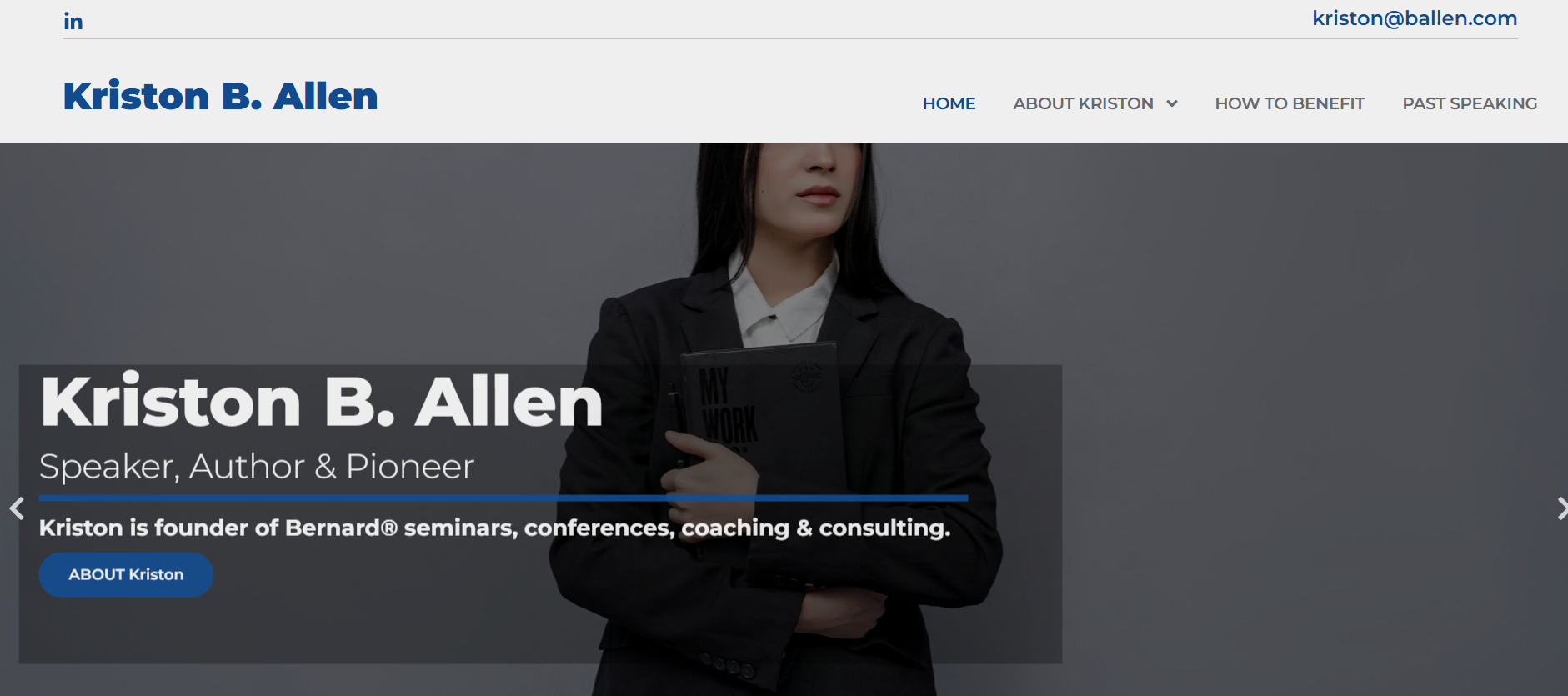Project Business Demo website